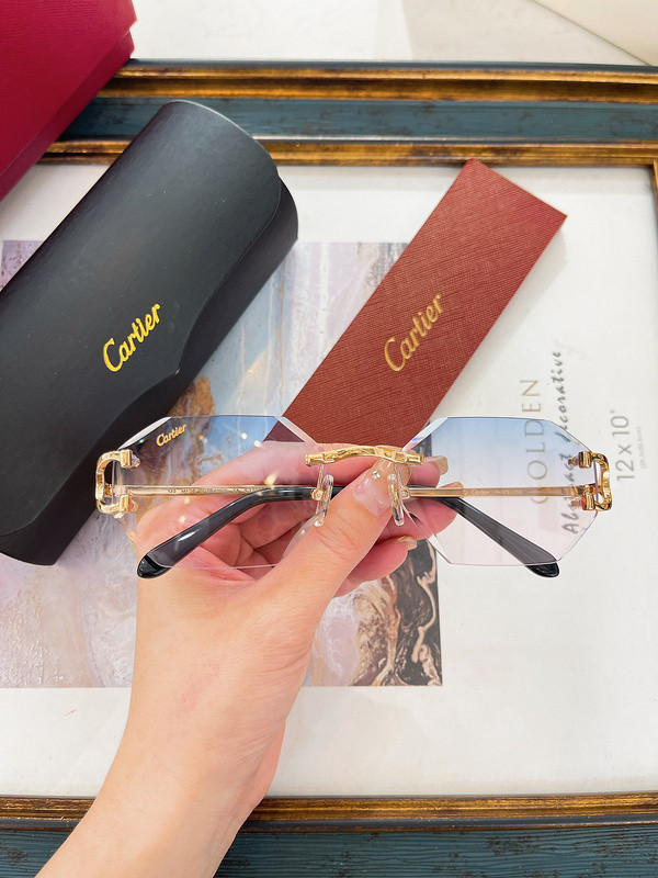 Cartier Sunglasses AAAA-5898