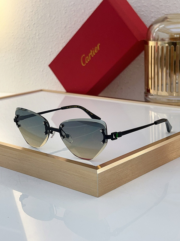 Cartier Sunglasses AAAA-6802