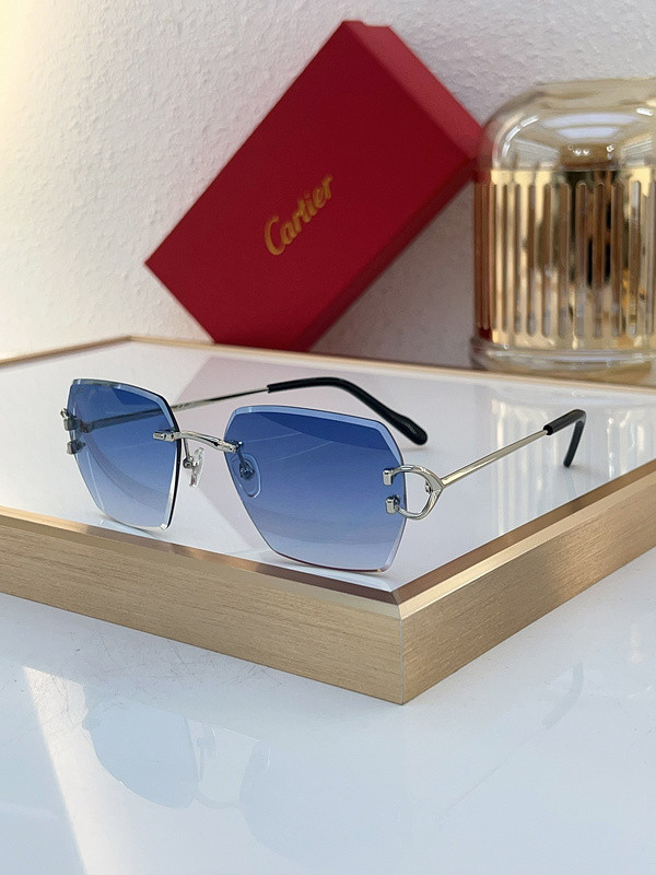 Cartier Sunglasses AAAA-6617