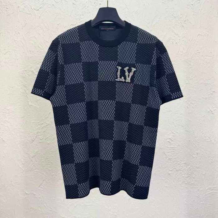 LV Shirt High End Quality-1153
