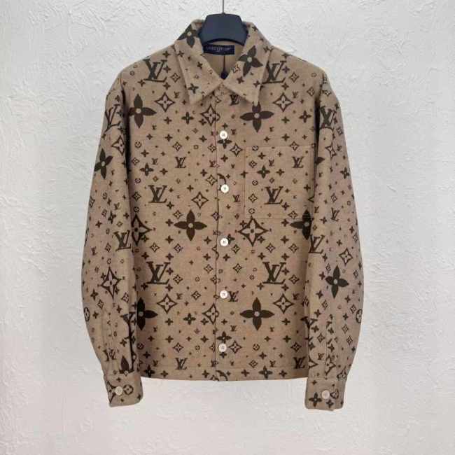 LV Shirt High End Quality-1155