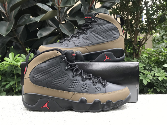 Authentic Air Jordan 9 Retro Olive