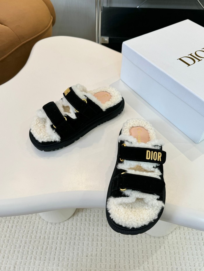 Dior women slippers 1：1 quality-397