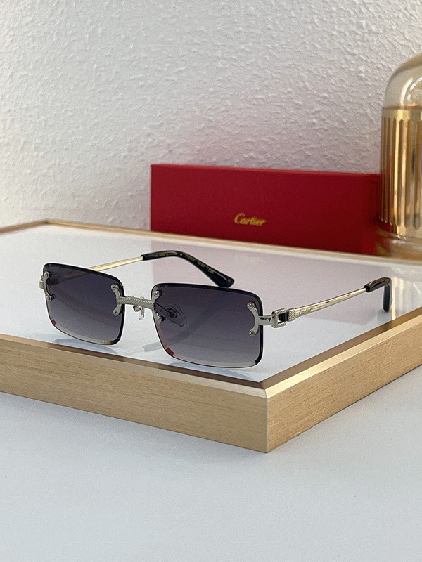Cartier Sunglasses AAAA-7374