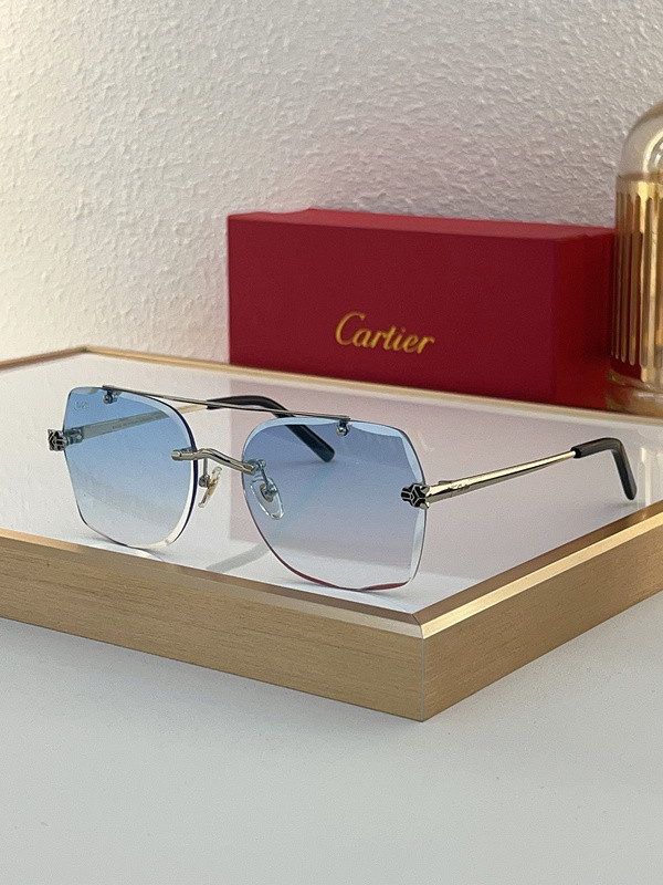 Cartier Sunglasses AAAA-6959