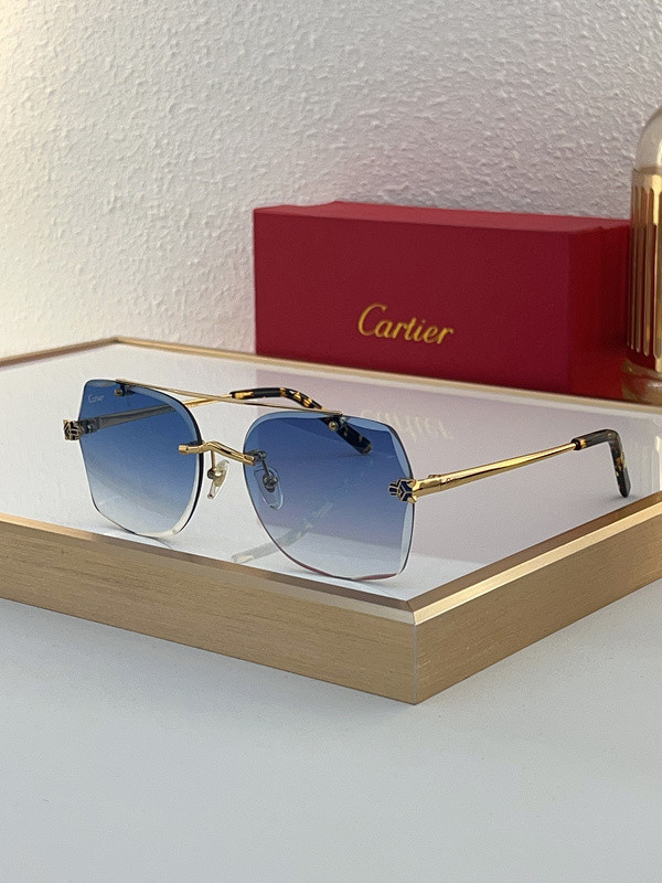 Cartier Sunglasses AAAA-6958