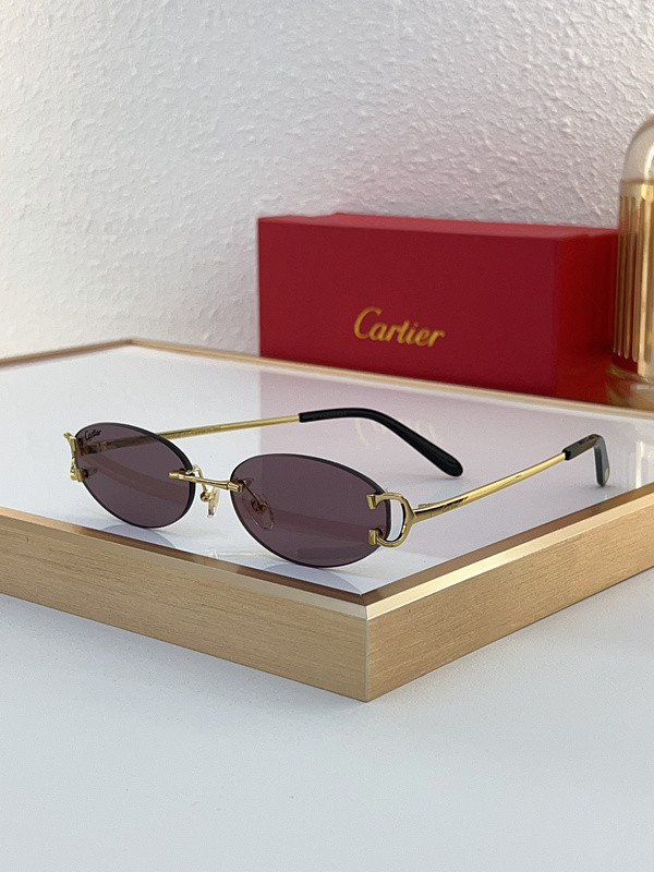 Cartier Sunglasses AAAA-6981