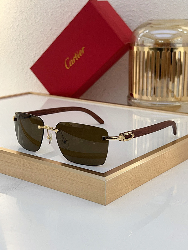 Cartier Sunglasses AAAA-7049
