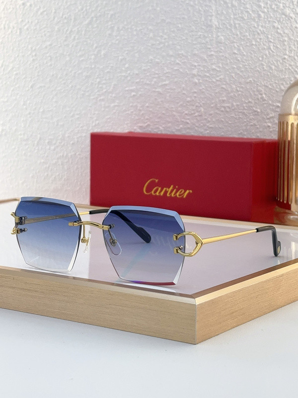 Cartier Sunglasses AAAA-7265