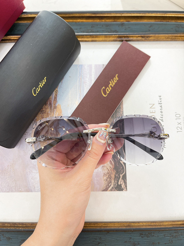 Cartier Sunglasses AAAA-7110