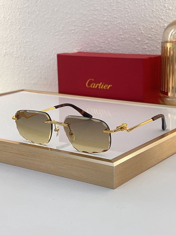 Cartier Sunglasses AAAA-7035