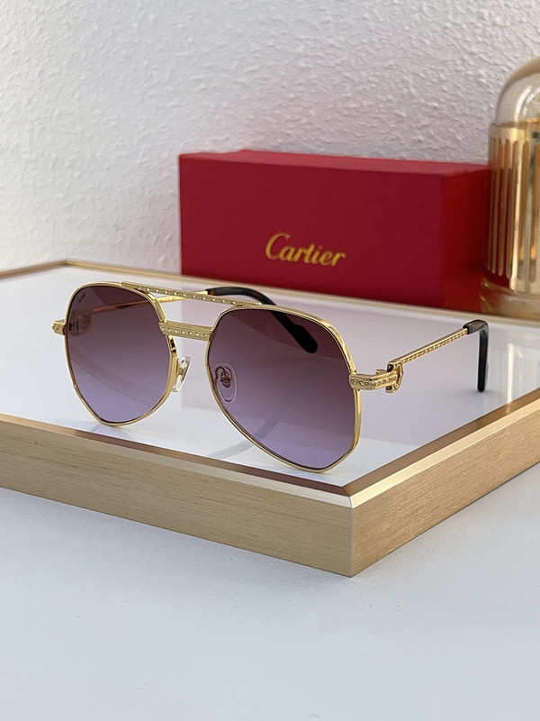 Cartier Sunglasses AAAA-7343