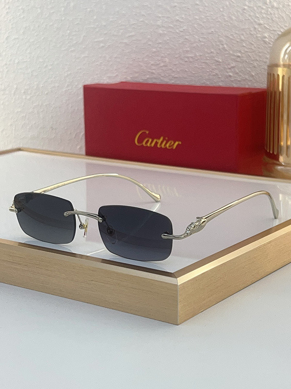 Cartier Sunglasses AAAA-6966