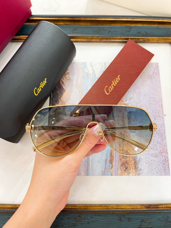 Cartier Sunglasses AAAA-7468