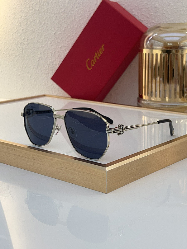 Cartier Sunglasses AAAA-7538