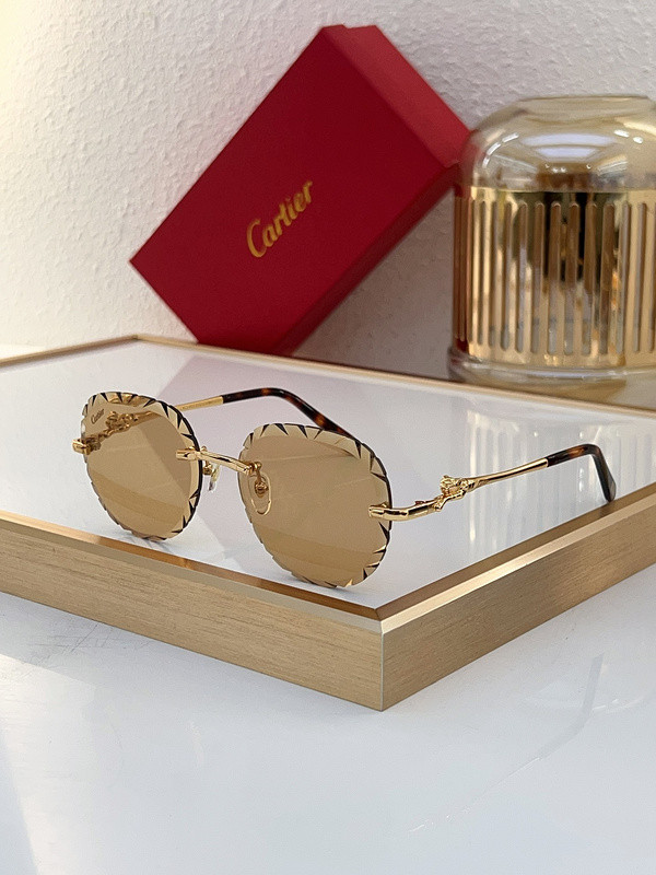 Cartier Sunglasses AAAA-7096