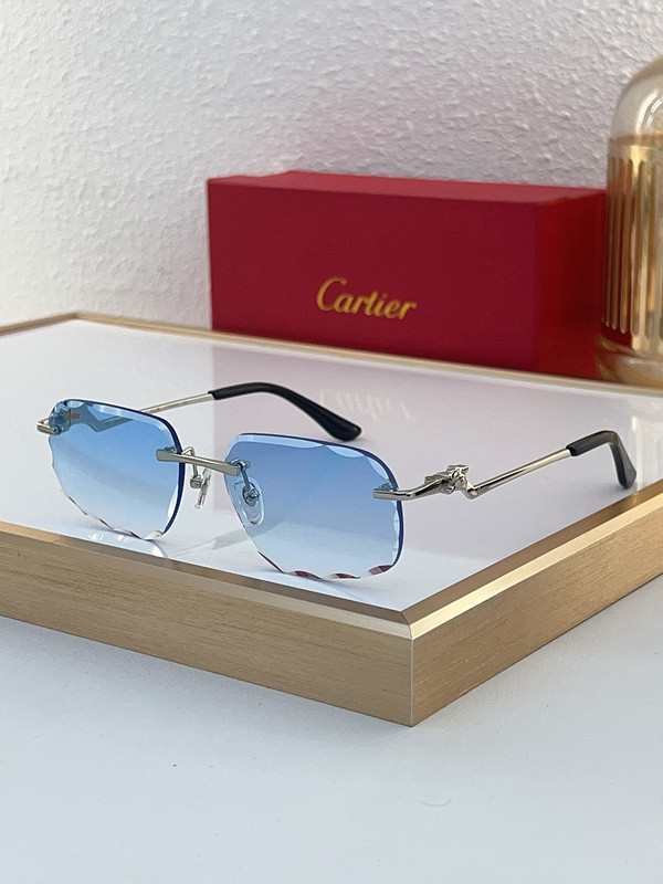 Cartier Sunglasses AAAA-7027