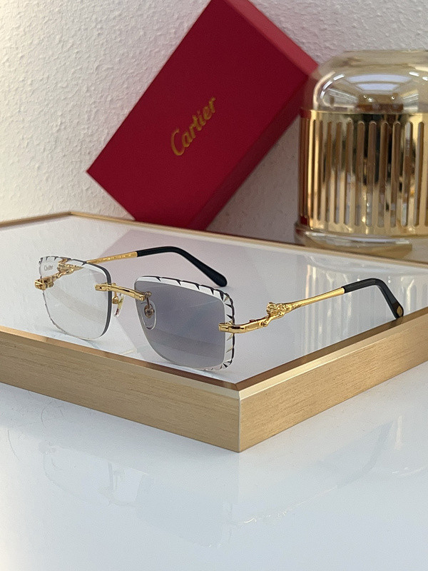 Cartier Sunglasses AAAA-6954