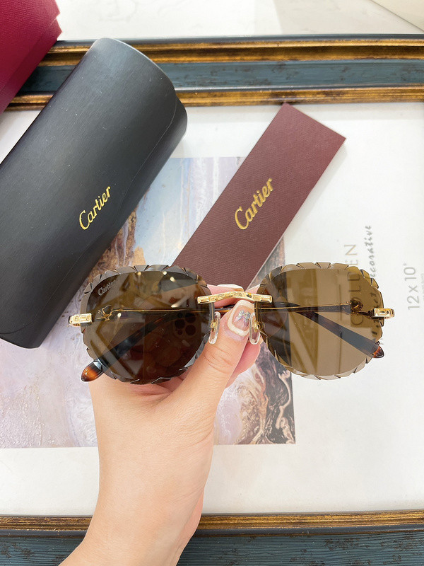 Cartier Sunglasses AAAA-7113