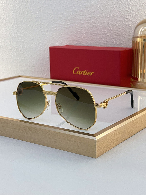 Cartier Sunglasses AAAA-7345