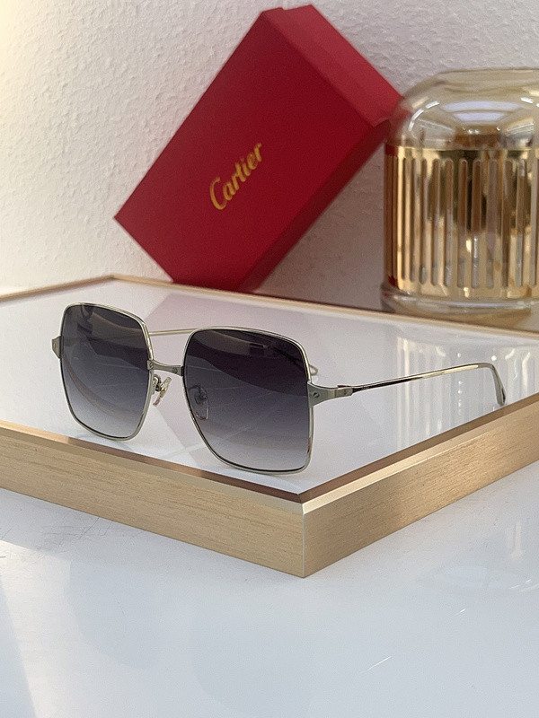 Cartier Sunglasses AAAA-7153