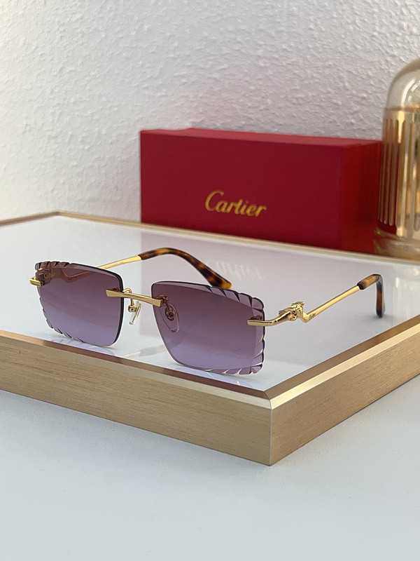 Cartier Sunglasses AAAA-7030