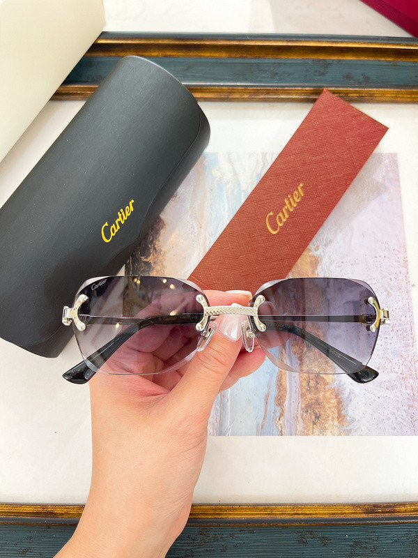 Cartier Sunglasses AAAA-7353