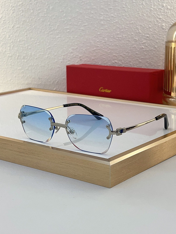 Cartier Sunglasses AAAA-7354