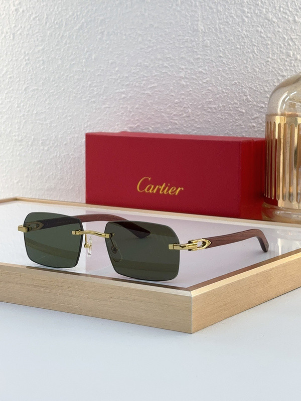 Cartier Sunglasses AAAA-7337