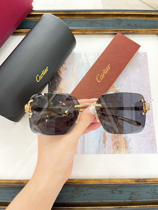 Cartier Sunglasses AAAA-7483