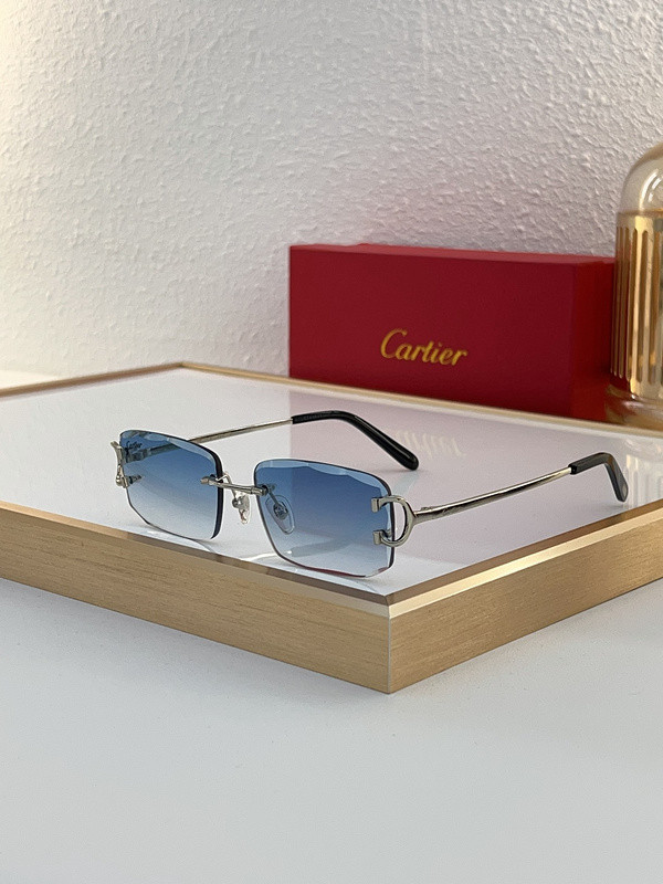 Cartier Sunglasses AAAA-6974
