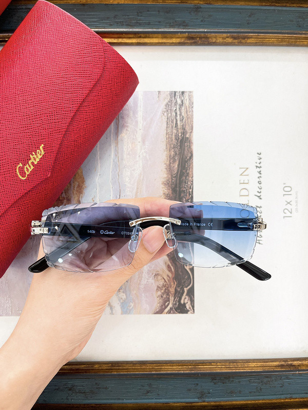 Cartier Sunglasses AAAA-7065