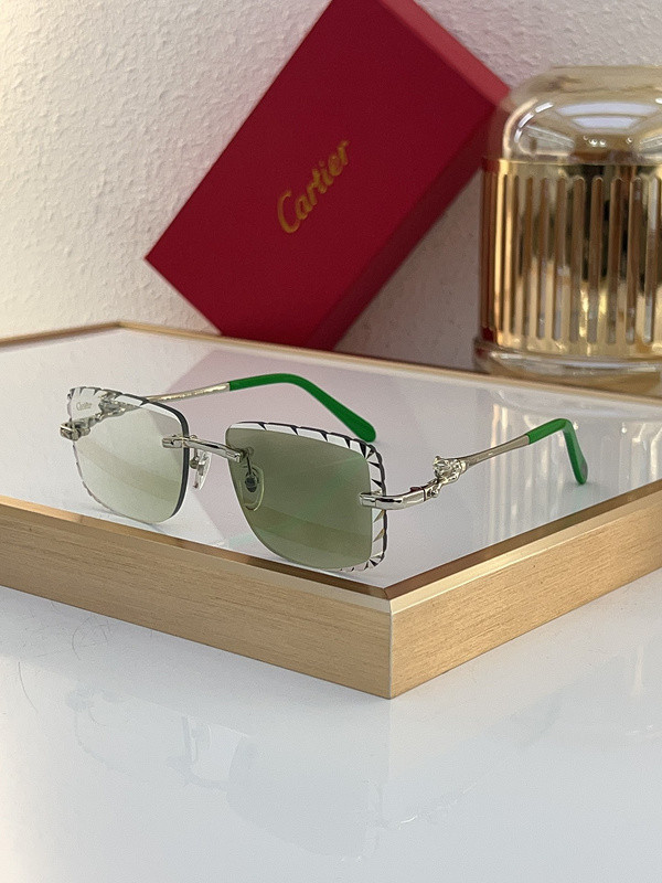 Cartier Sunglasses AAAA-6956
