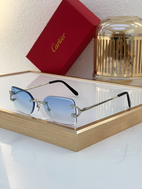 Cartier Sunglasses AAAA-6988