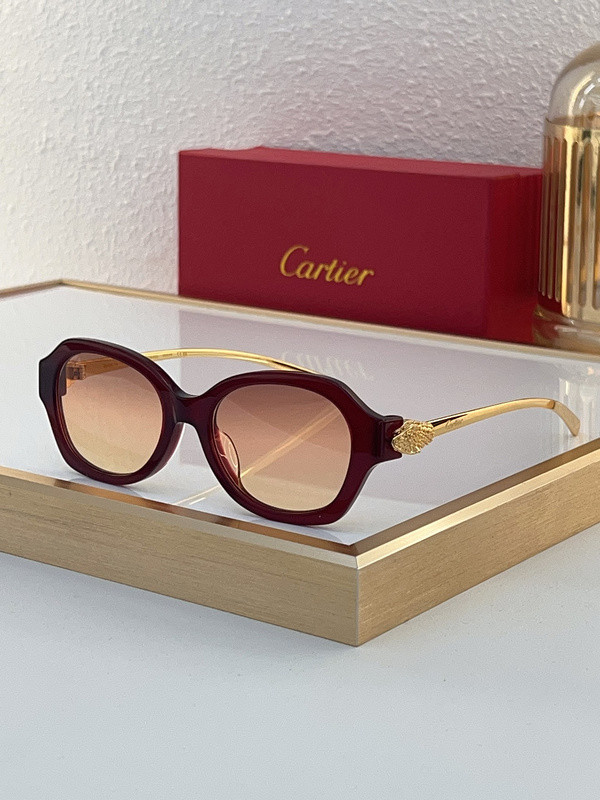 Cartier Sunglasses AAAA-7478