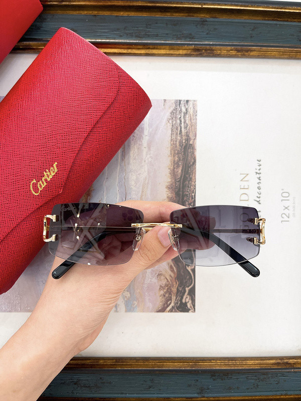 Cartier Sunglasses AAAA-7007