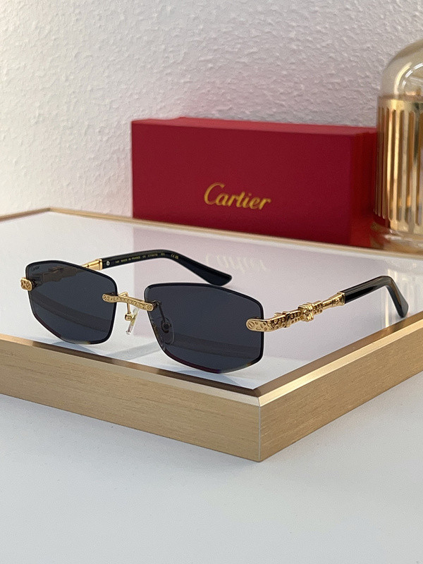 Cartier Sunglasses AAAA-7449