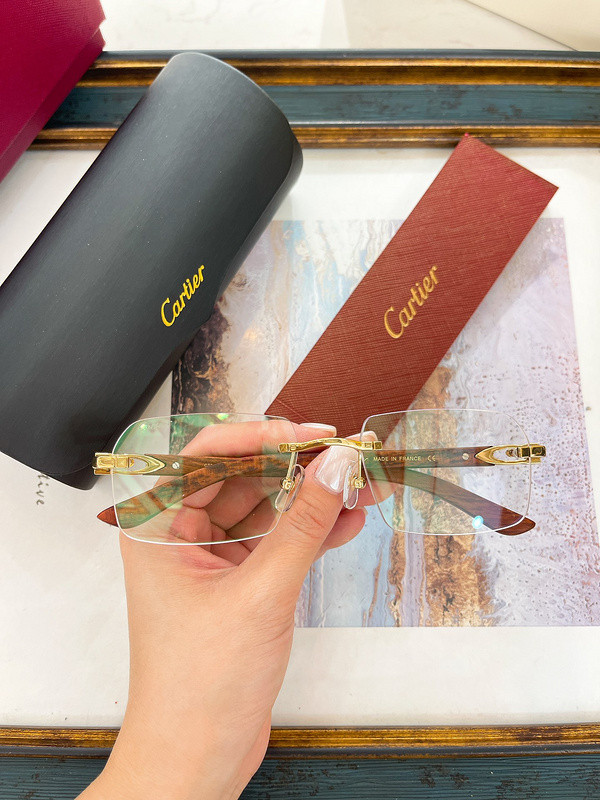 Cartier Sunglasses AAAA-7258