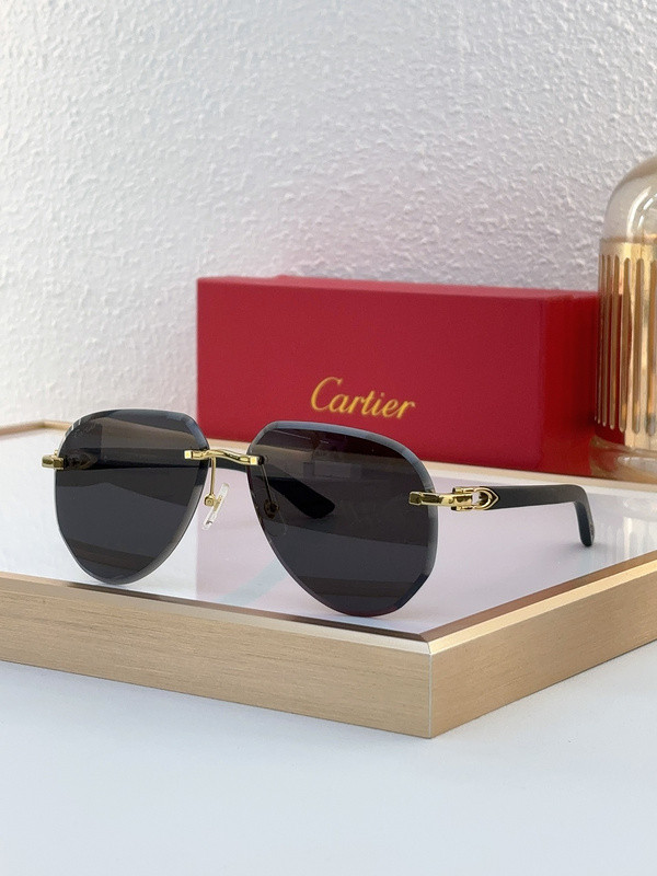 Cartier Sunglasses AAAA-7160