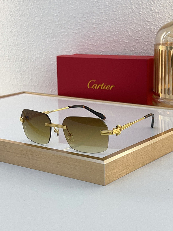 Cartier Sunglasses AAAA-7073