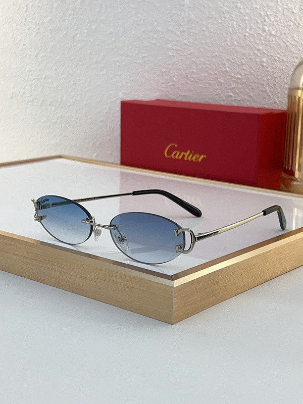 Cartier Sunglasses AAAA-6976