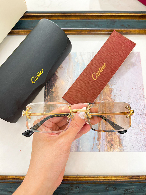 Cartier Sunglasses AAAA-7375
