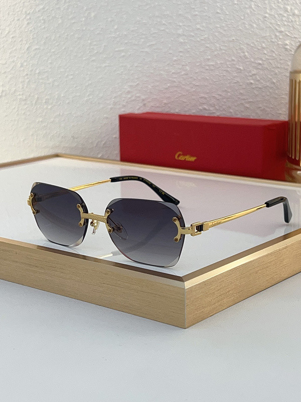 Cartier Sunglasses AAAA-7363