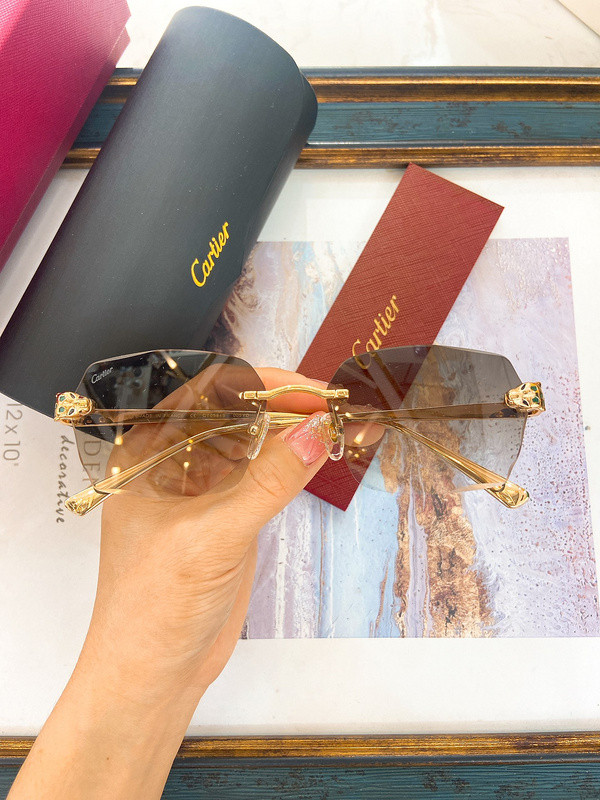 Cartier Sunglasses AAAA-7422