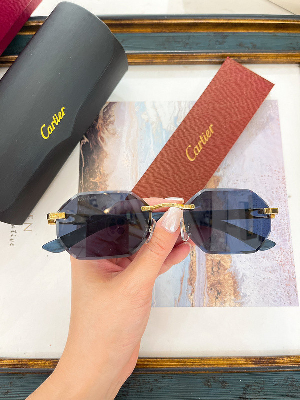 Cartier Sunglasses AAAA-7219