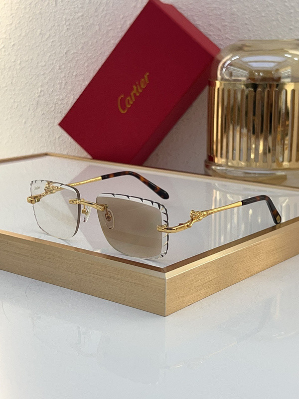 Cartier Sunglasses AAAA-6953