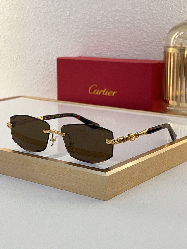 Cartier Sunglasses AAAA-7451