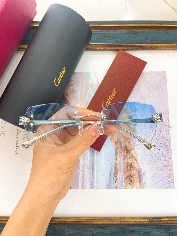 Cartier Sunglasses AAAA-7419