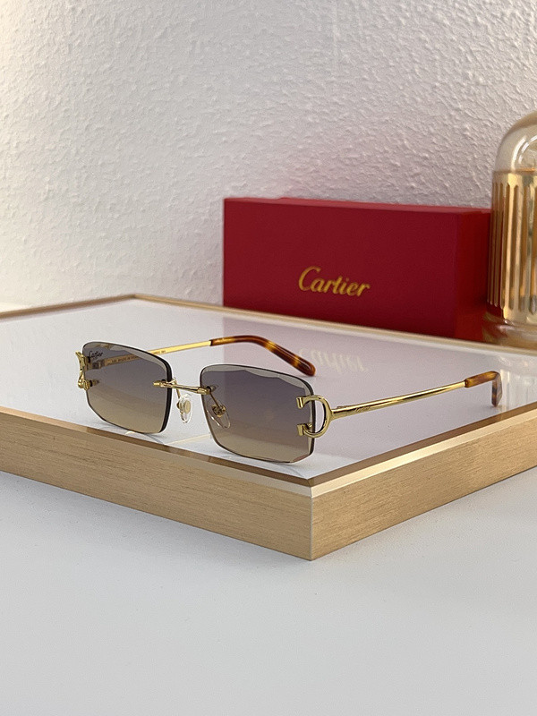 Cartier Sunglasses AAAA-6982