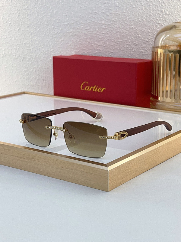 Cartier Sunglasses AAAA-7311